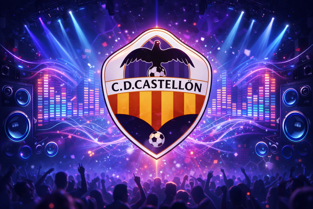 Himno del Club Deportivo Castellón en versión Techno House creado con Inteligencia Artificial